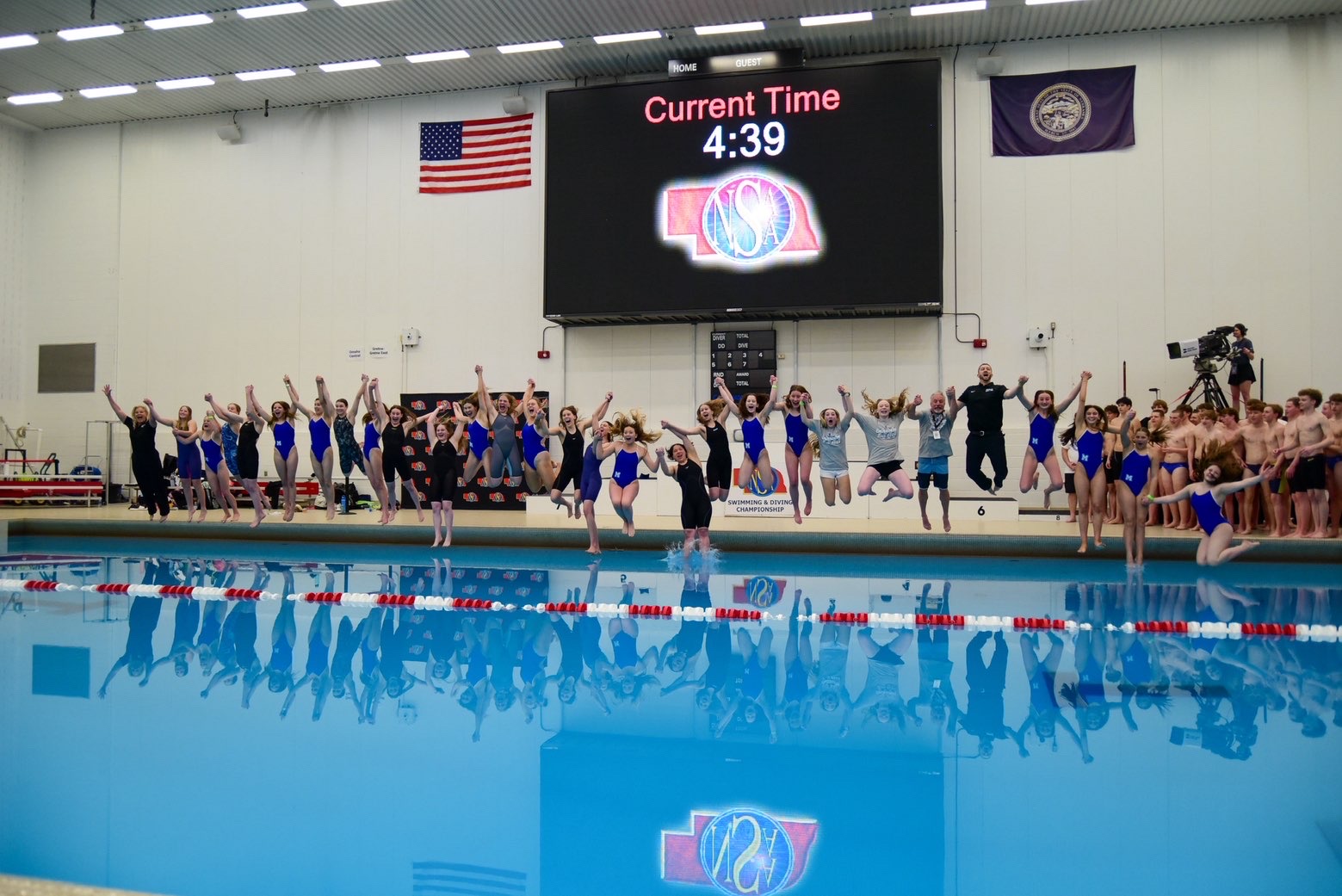 Swim and dive take state second year in a row